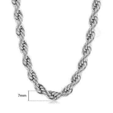 Rope Chain Stainless Steel