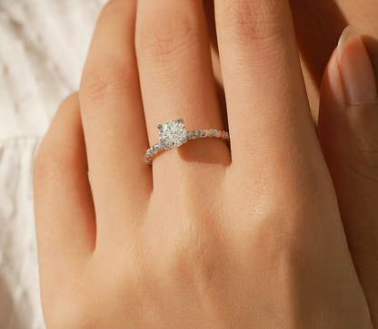 Elle 925 Silver Moissanite