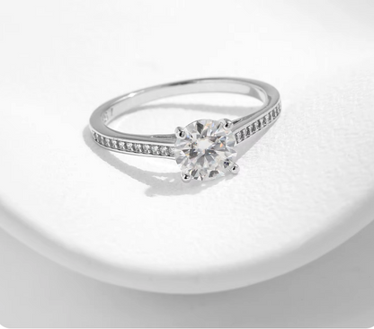 Alle 925 Silver Moissanite