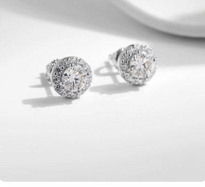 Classic 925 Silver Moissanite