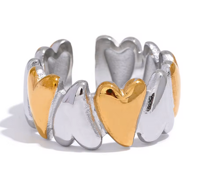 Heart Love 18K gold