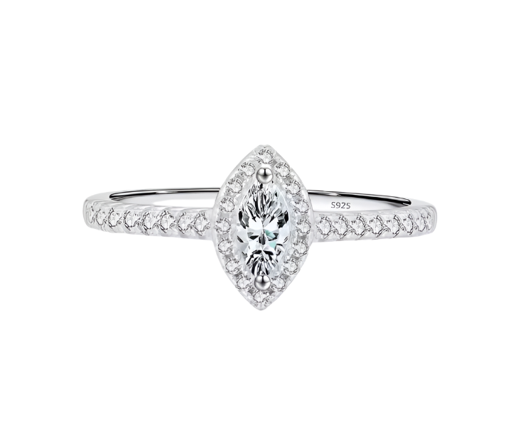 Marquise Ring 925 Silver