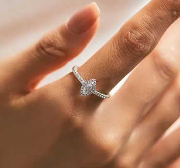 Marquise Ring 925 Silver