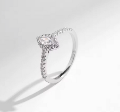 Marquise Ring 925 Silver