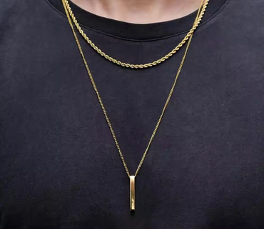 Layered Wheat Necklace