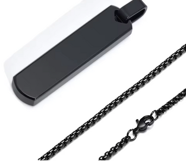 Initial Bar Necklace