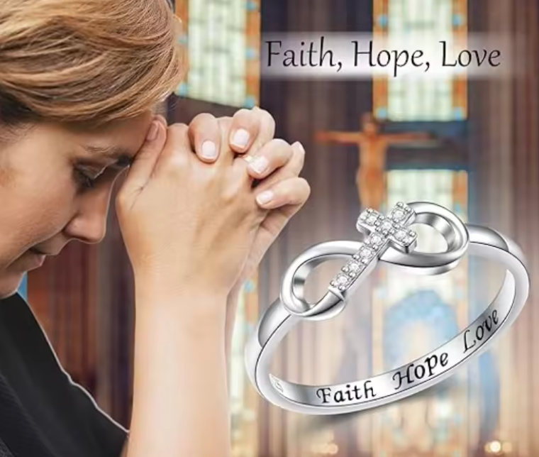 Infinity Sign Ring 925 Silver
