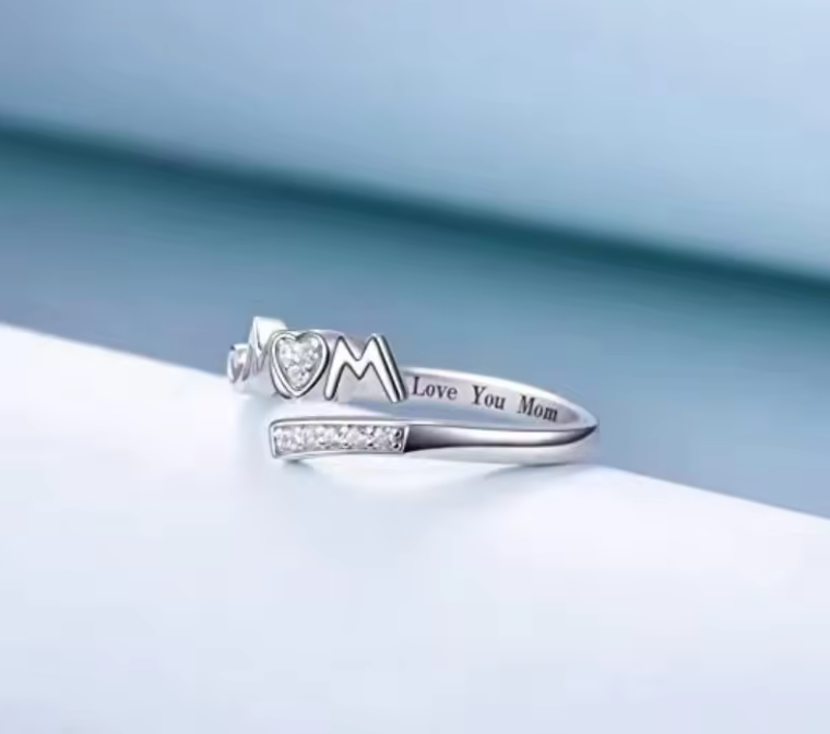 Mom Ring 925 Silver