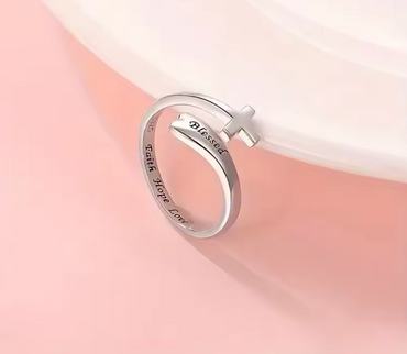 Engraved Ring 925 Silver
