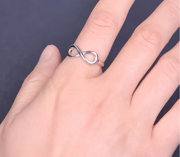 Infinity Ring 925 Silver