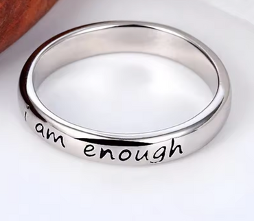 Engraved Ring 925 Silver