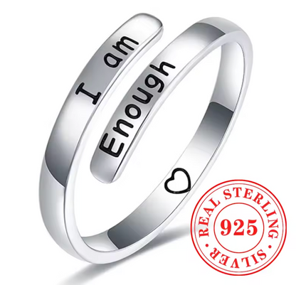 Engraved Ring 925 Silver