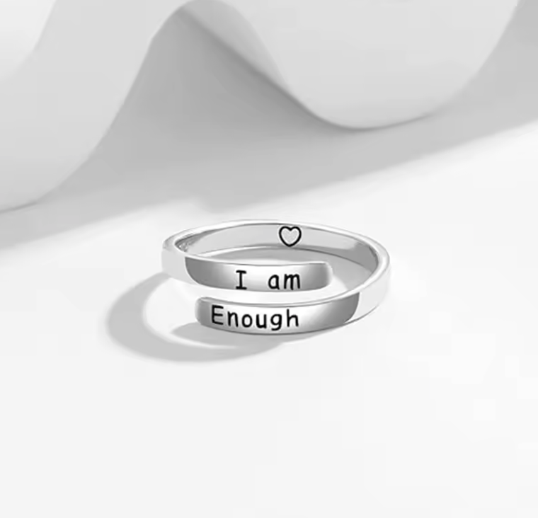 Engraved Ring 925 Silver