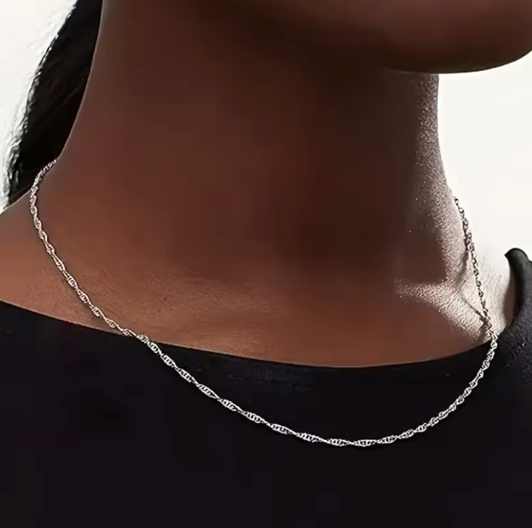 Wave Chain Necklace