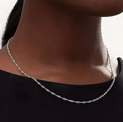 Wave Chain Necklace