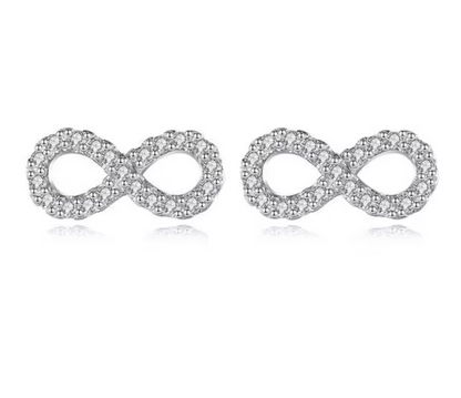 Infinity Stud  925 Silver