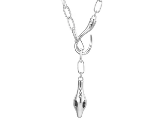 Retro Snake Necklace
