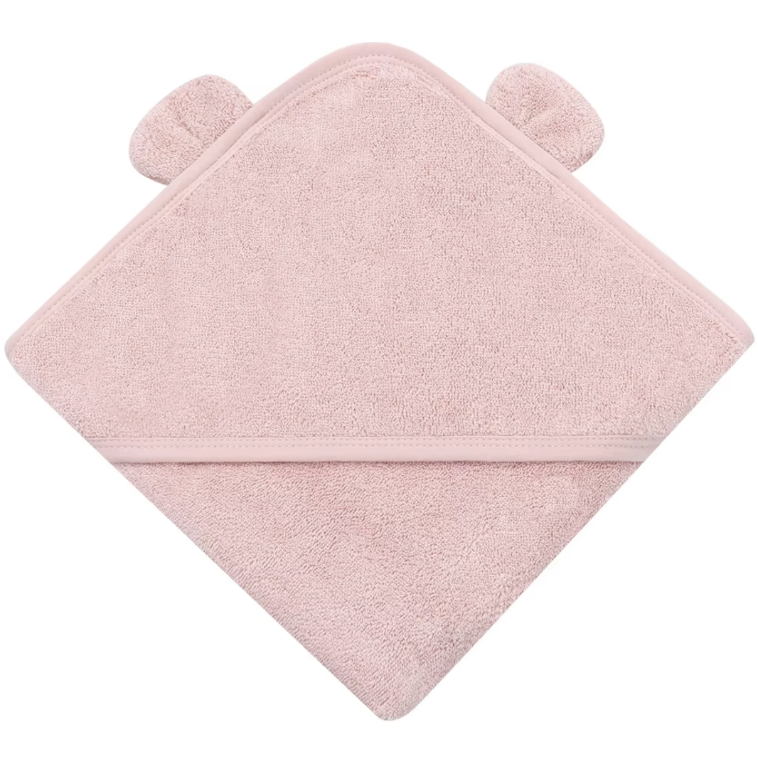 Organic Cotton Baby Hooded Towel (30x30 inch)