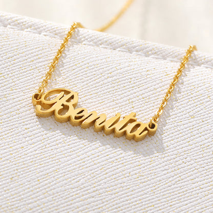 14k Personalized Name Necklace