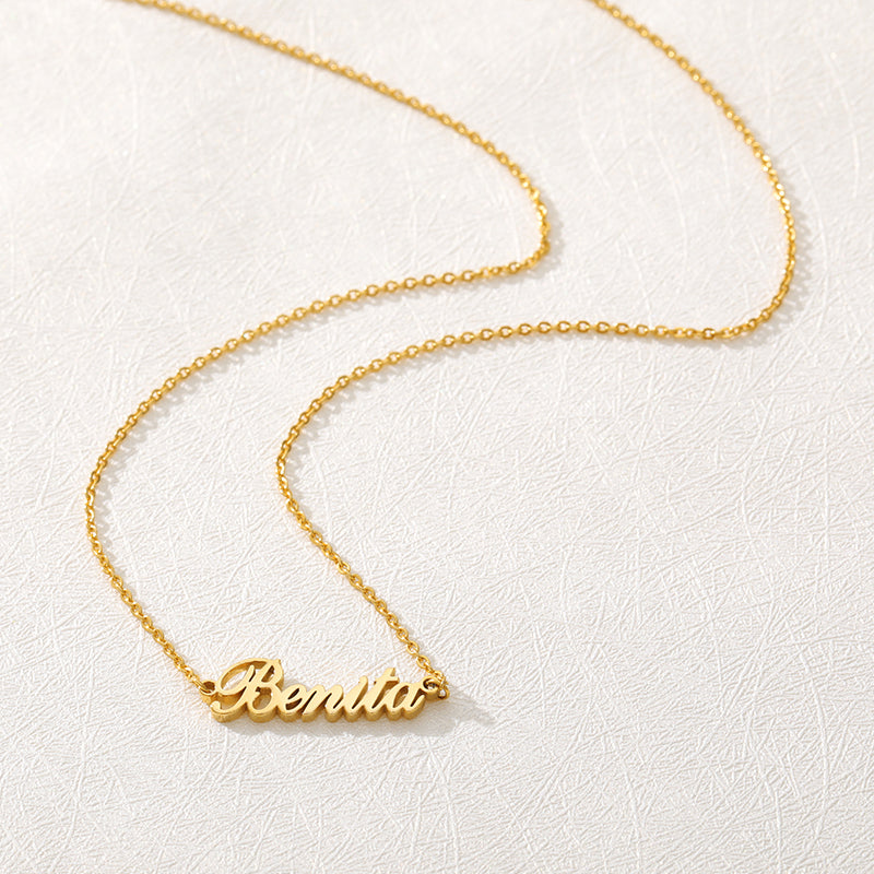 14k Personalized Name Necklace