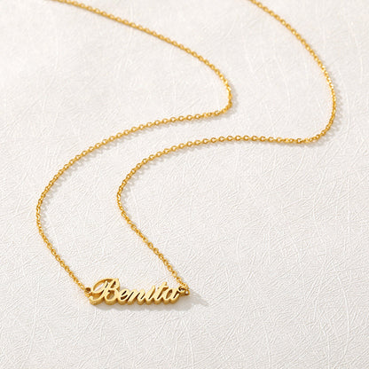 14k Personalized Name Necklace