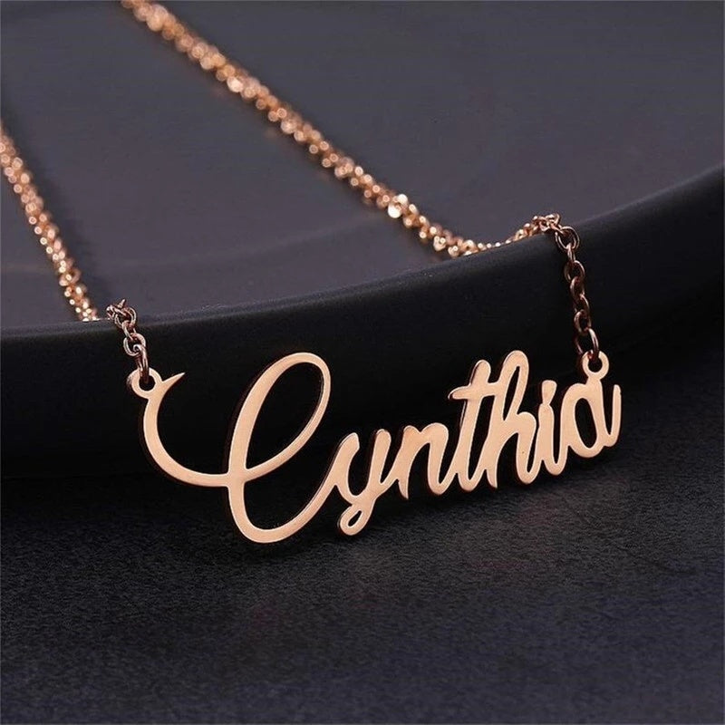 14k Personalized Name Necklace
