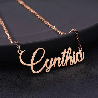 14k Personalized Name Necklace
