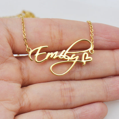 14k Personalized Name Necklace
