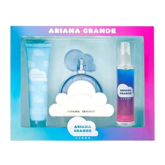 ARIANA GRANDE CLOUD (W) 3PC SET (3.4oz edp sp, 3.4oz Body Souffle, 4.0oz Body Mist)