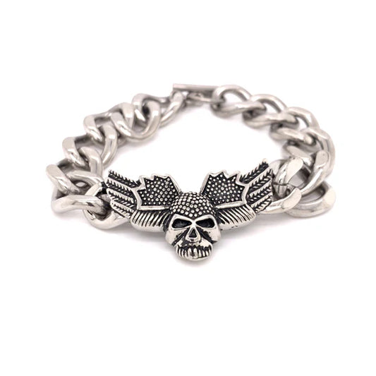Skull Wings Bracelet