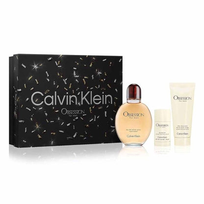 CALVIN KLEIN OBSESSION (M) (H/B) 3PC SET