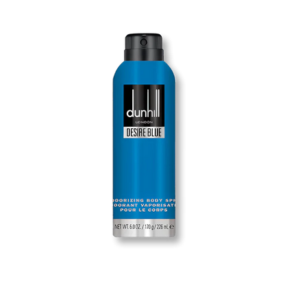 DUNHILL DESIRE BLUE LONDON (M) DEODORIZING BODY SPRAY 6.0oz
